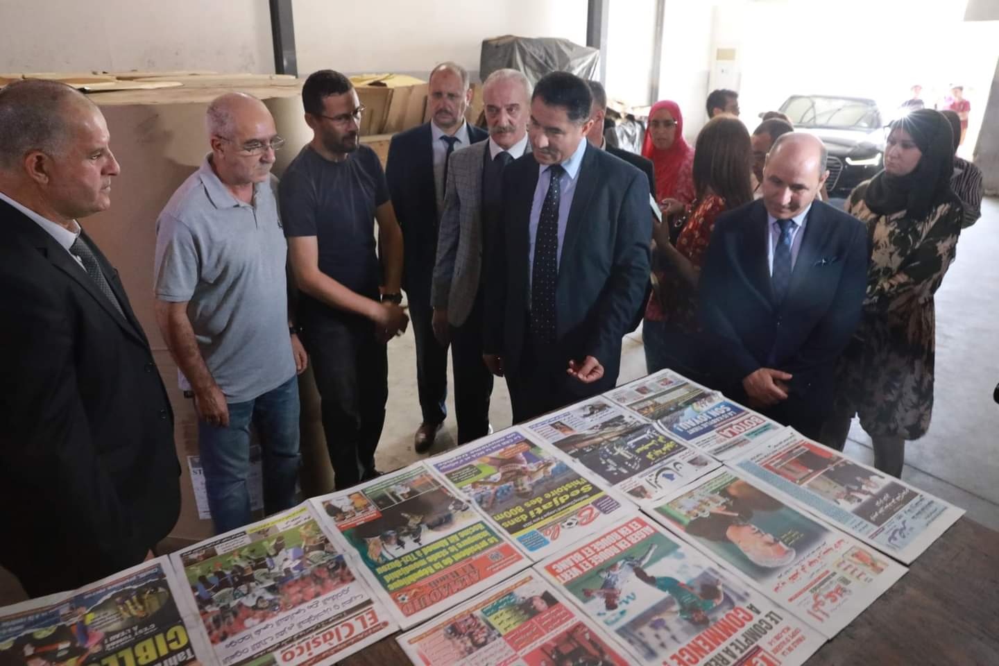 وزير الاتصال يؤكد على جاهزية المطابع تحسبا للانتخابات الرئاسية القادمة