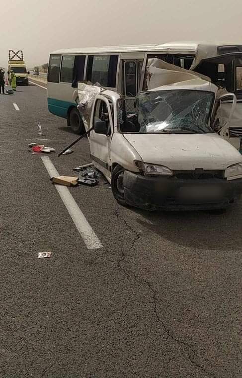 غليزان / إصابة 07 أشخاص في حادث مرور بولاية غليزان