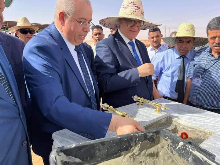 وزير الصناعة يدشن عدة مشاريع استثمارية بولاية ورقلة