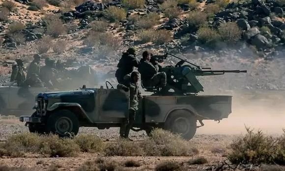 وحدات الجيش الصحراوي تستهدف مقر قيادة جنود الإحتلال المغربي بقطاع المحبس