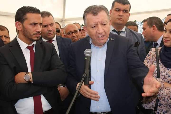 وزير الموارد المائية ببلدية الشبلي