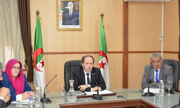 بلعابد يدعو إلى التحلي بنفس العزم والحزم لإستكمال الأعمال المرتبطة بالثلاثي الثالث