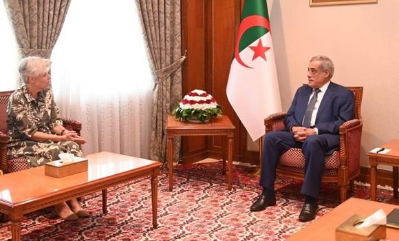 الوزير الأول يستقبل سفيرة مملكة هولندا بالجزائر