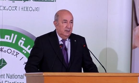 عبد المجيد تبون يودع ملف التصريح بالترشح للرئاسيات