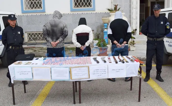 قسنطينة: توقيف 3 أشخاص وحجز أكثر من 1400 كبسولة من المؤثرات العقلي