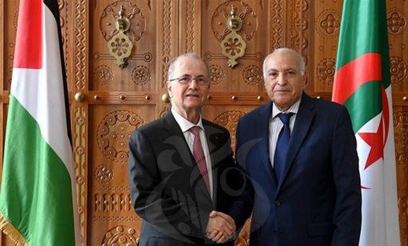 عطاف يستقبل رئيس الوزراء وزير الخارجية و المغتربين الفلسطيني