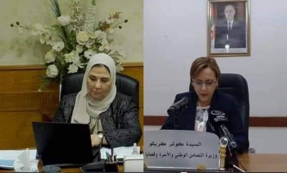 تعزيز التعاون بين الجزائر و مصر  في مجال الاجتماعي