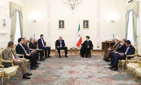 السيد بوغالي يستقبل بطهران من طرف الرئيس الإيراني