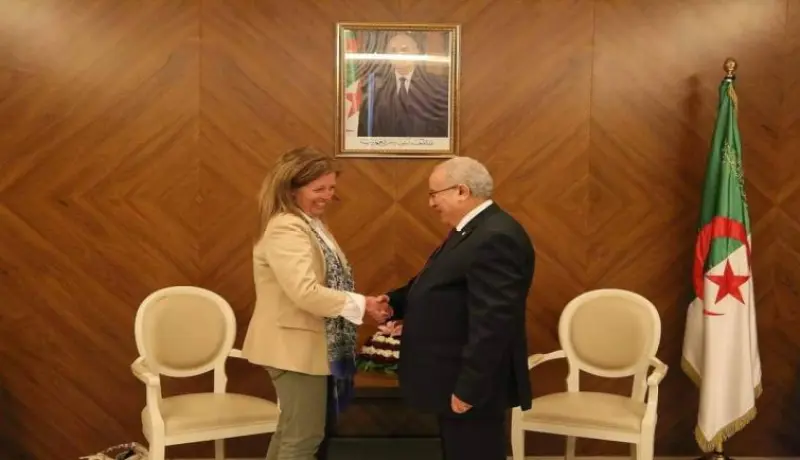 وزير الخارجية يستقبل المستشارة الأممية الخاصة المكلفة بقيادة جهود الامم المتحدة لحل الازمة في ليبيا