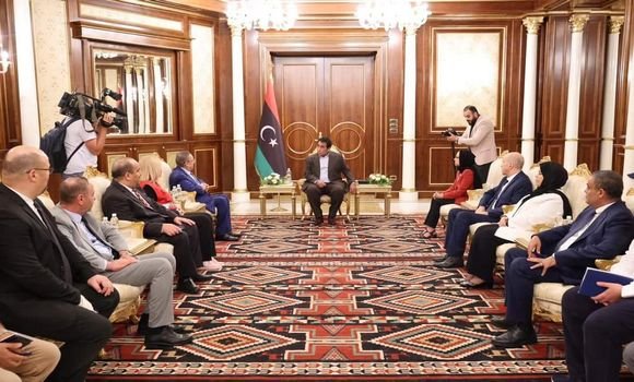 وزير الداخلية يستقبل بطرابلس من قبل رئيس المجلس الرئاسي لدولة ليبيا