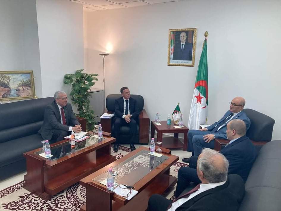 رئيس مجمع مؤسسات الطاقة الشمسية في ضيافة وزير الانتقال الطاقوي والطاقات المتجددة