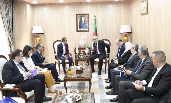 بوغالي يستقبل السفير والمنسق المقيم لمنظمة الأمم المتحدة بالجزائر