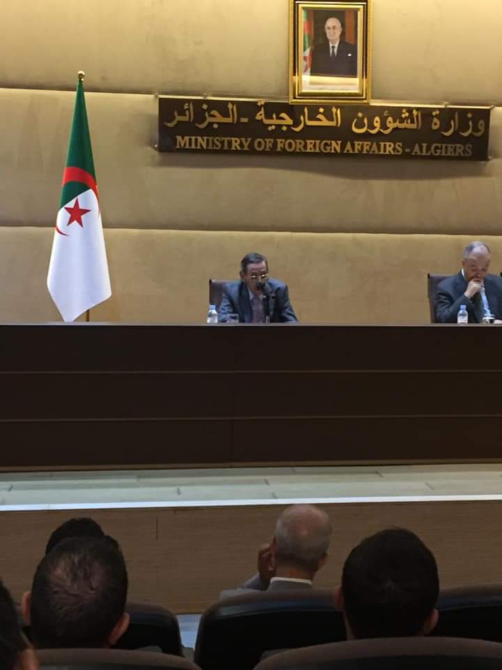 عبد المجيد شيخي يحث رجال الدبلوماسية الجزائرية على العمل كجنود للذاكرة