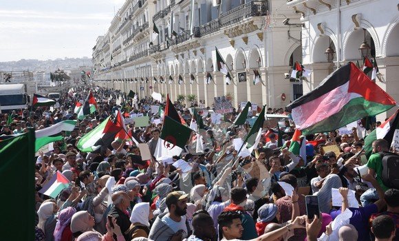 سفير دولة فلسطين يعرب عن امتنانه للهبة التضامنية للشعب الجزائري