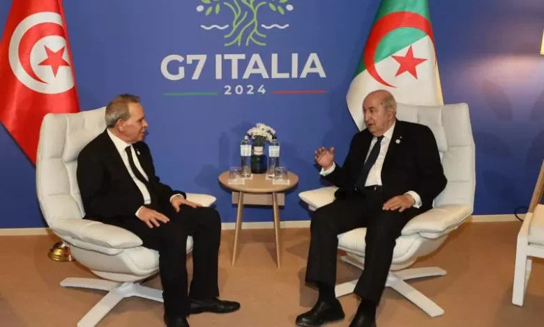 الرئيس تبون يستقبل رئيس الحكومة التونسية
