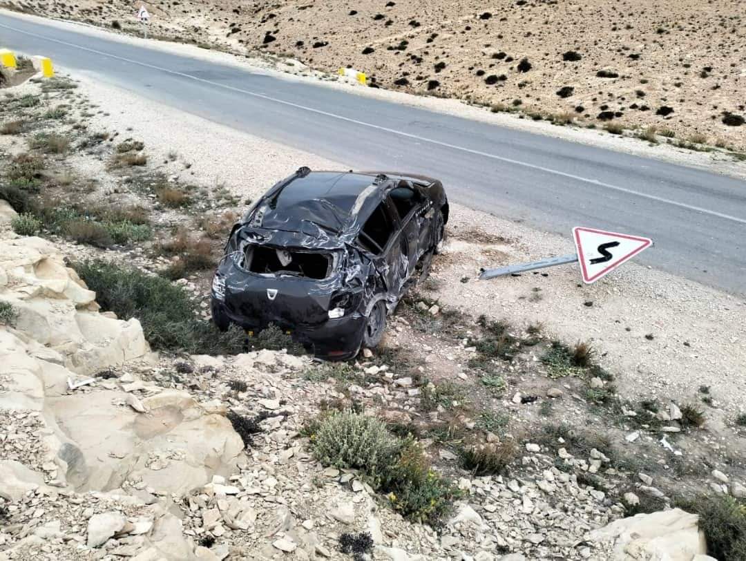 تبسة / 06 جرحى في حادث مرور