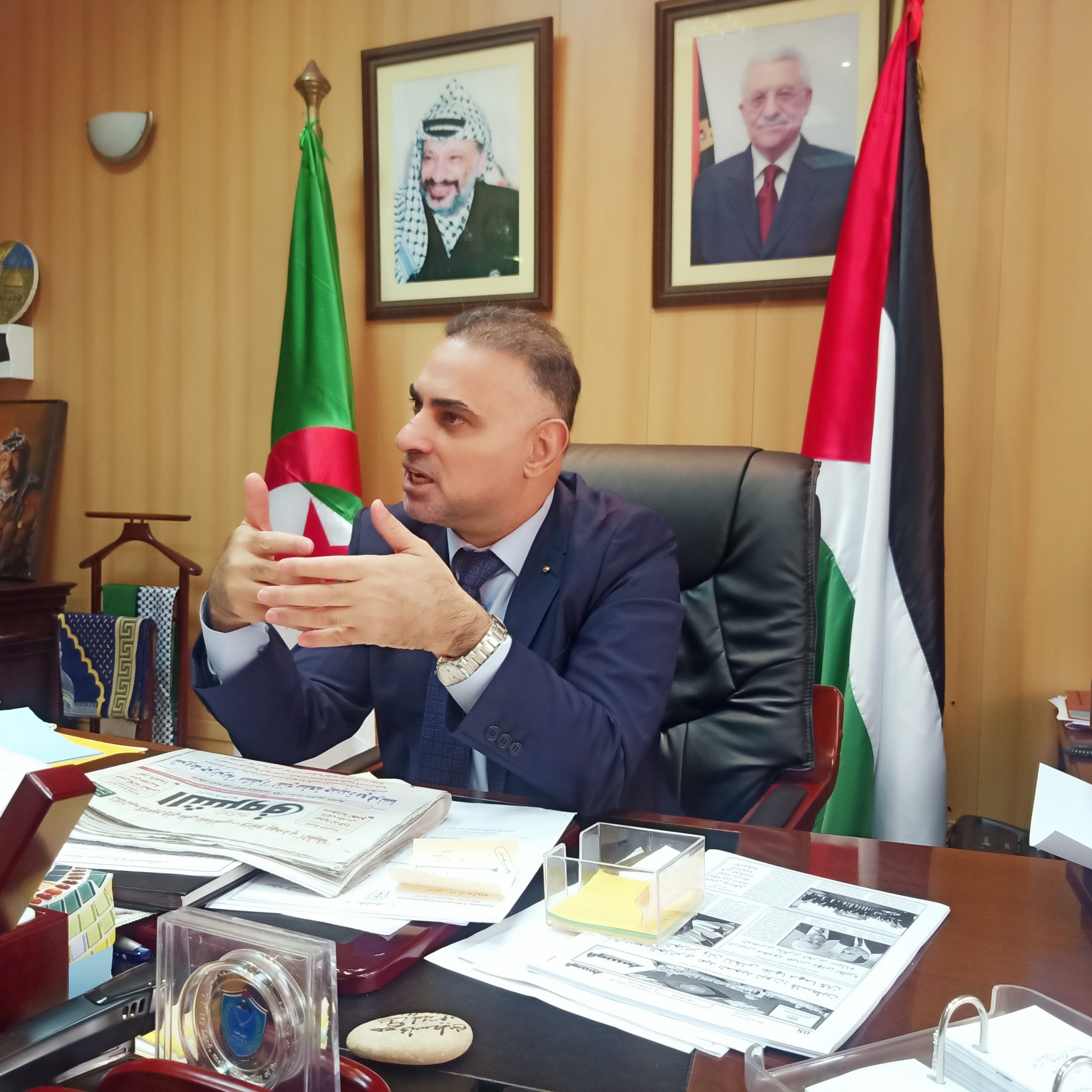 الجزائر كما عهدناها مع القضية الفلسطينية