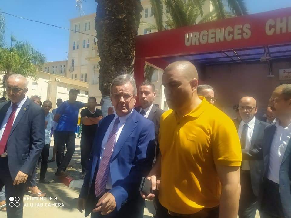 وزير الصحة: يزور ضحية الاعتداء