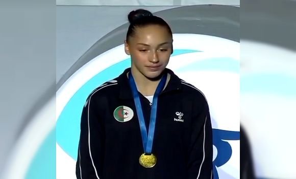 ميدالية ذهبية للجزائرية كيليا نمور