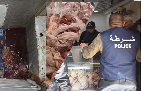 تيسمسيلت إتلاف قنطارين من مواد غذائية منتهية الصلاحية و2.4 من اللحوم البيضاء فاسدة