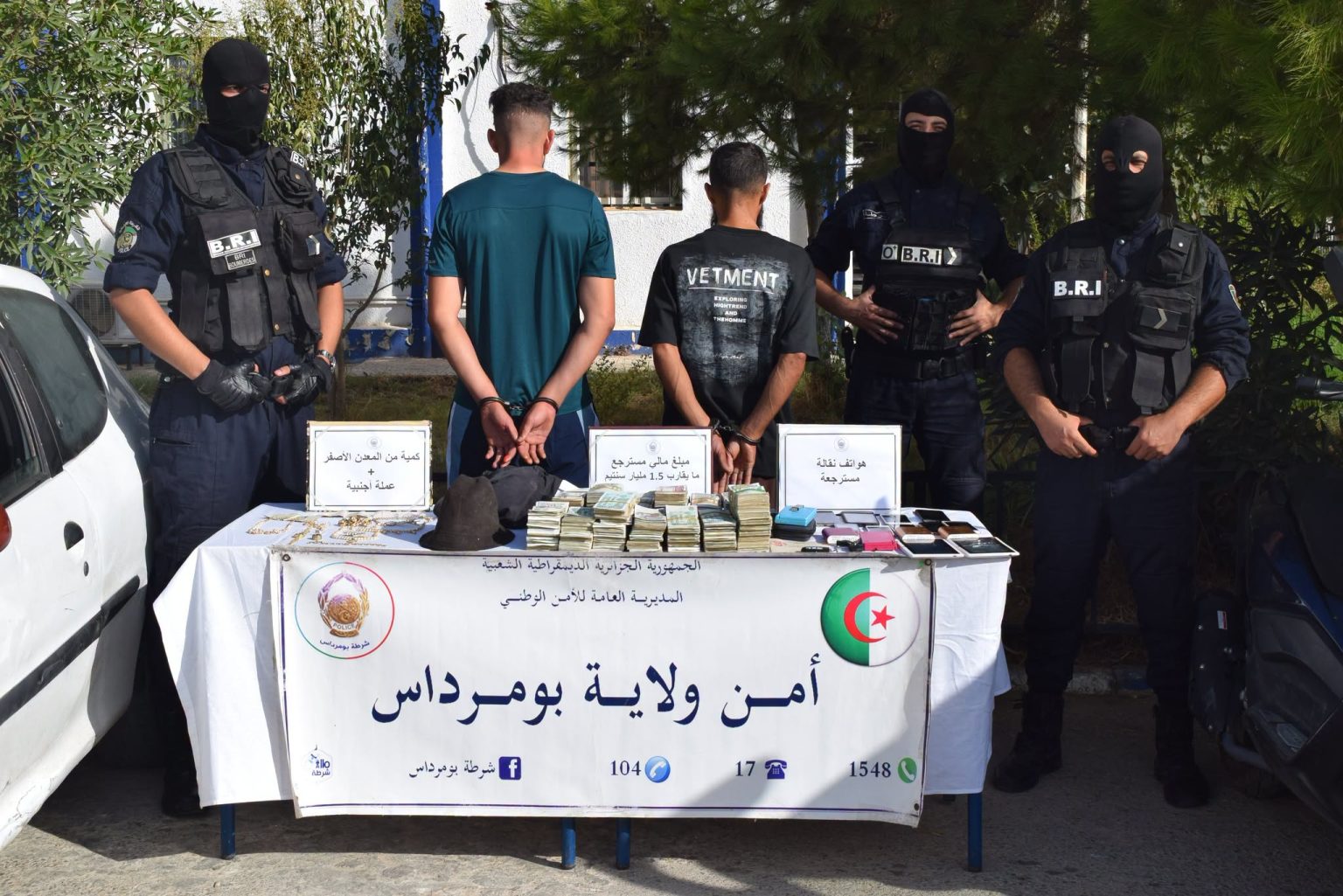 الاطاحة بشبكة مختصة في سرقة المنازل ببومرداس
