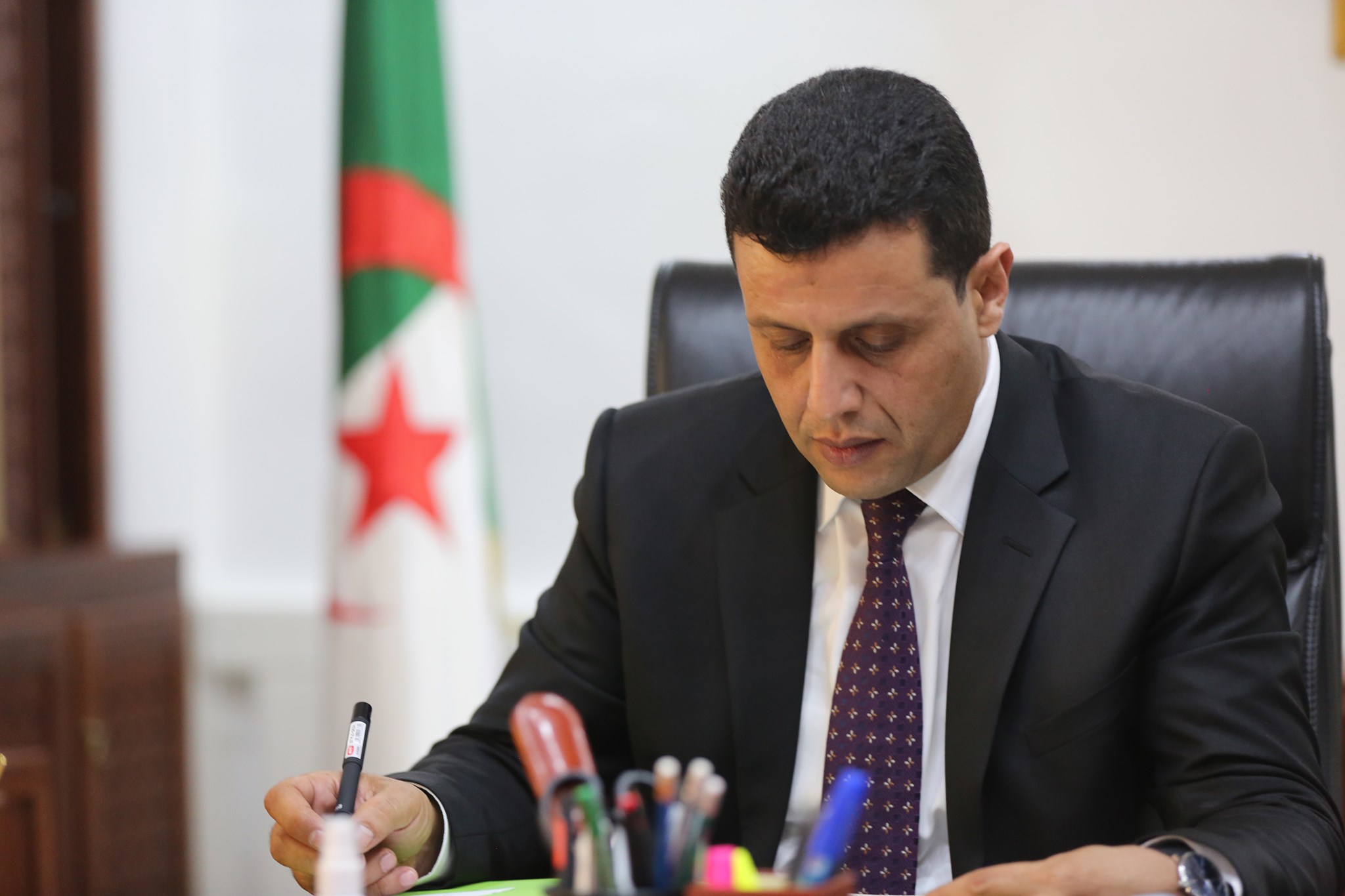 وزير السياحة يستقبل مفوض التجارة والصناعة والسياحة بالاتحاد الافريقي