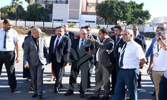 وزير النقل يشرف على انطلاق أشغال إنجاز مركز التموين الجديد التابع للخطوط الجوية الجزائرية