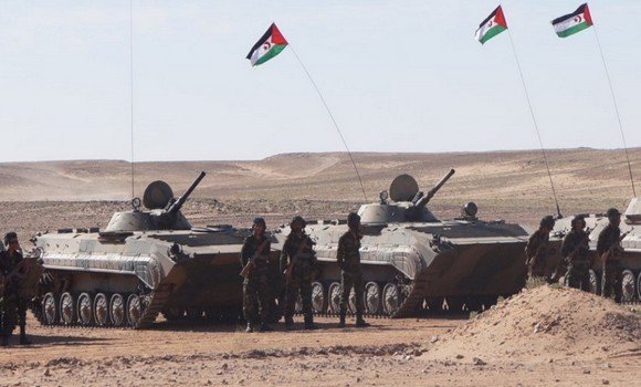 الجيش الصحراوي يستهدف مواقع قوات الاحتلال المغربي بقطاع المحبس