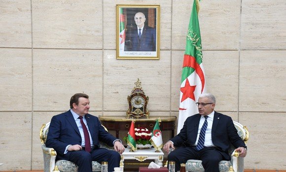 رئيس المجلس الشعبي الوطني يستقبل وزير الشؤون الخارجية لجمهورية بيلاروسيا