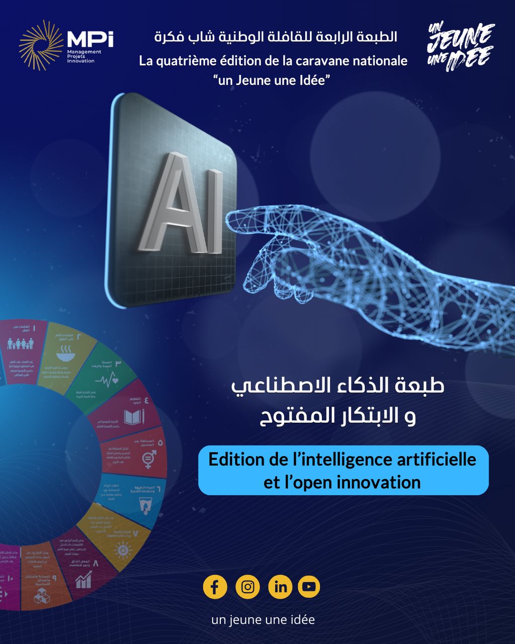 إطلاق القافلة الوطنية “شاب فكرة” في طبعتها الرابعة
