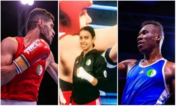 ملاكمة/ الدورة التأهيلية لاولمبياد-2024 : تأهل ثلاثة ملاكمين جزائريين الى الدور ربع النهائي