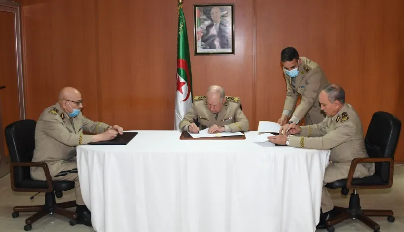 الفريق شنقريحة يشرف على تنصيب اللواء جمال كحال مديرًا عامًا للوثائق والأمن الخارجي