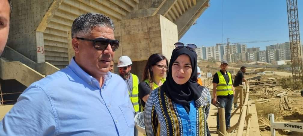 بلعريبي: في زيارة تفقدية إلى ملعب الدويرة.