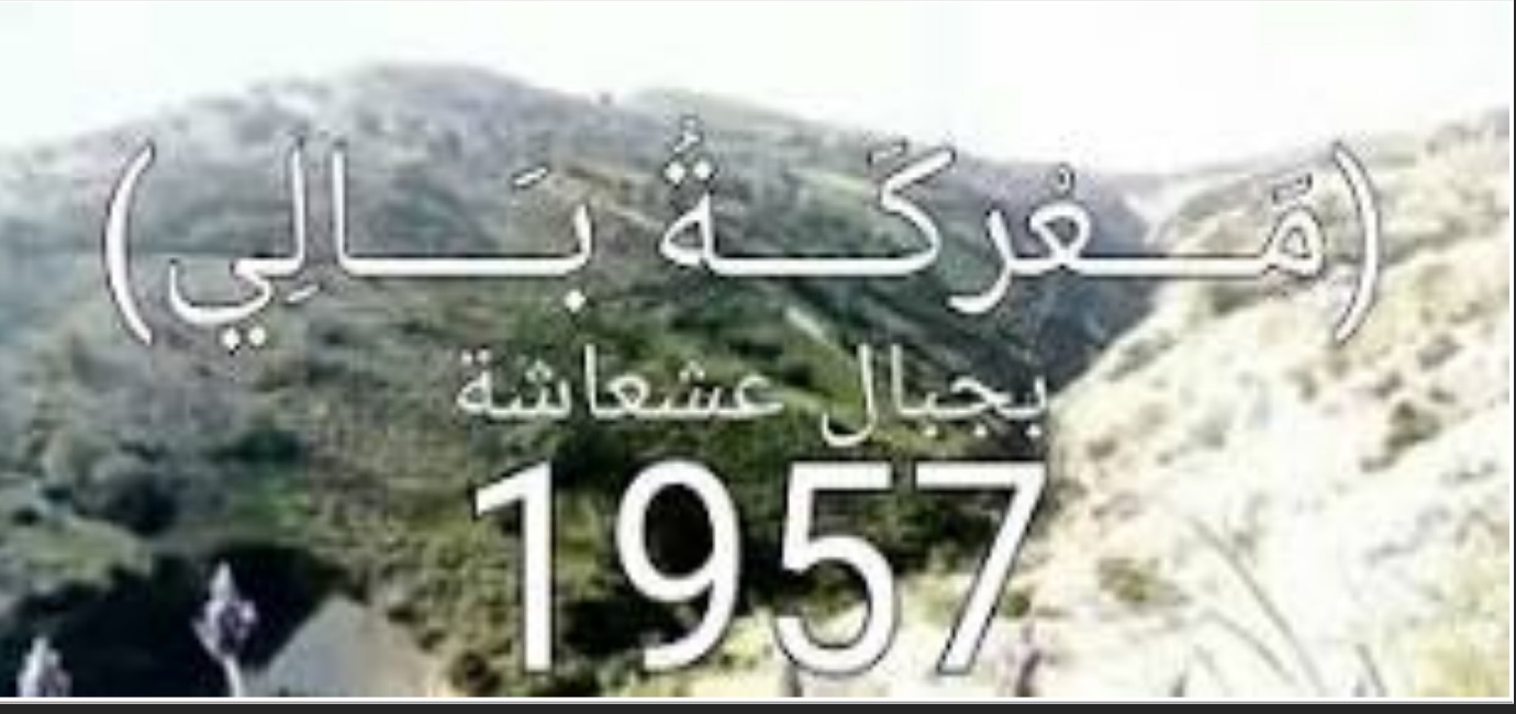 معركة “بالي” ماي 1957:من المعارك الكبرى لجيش التحرير بعشعاشة – مستغانم