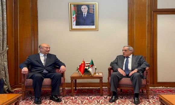 الوزير الأول يستقبل نائب رئيس مجلس شؤون الدولة بجمهورية الصين الشعبية