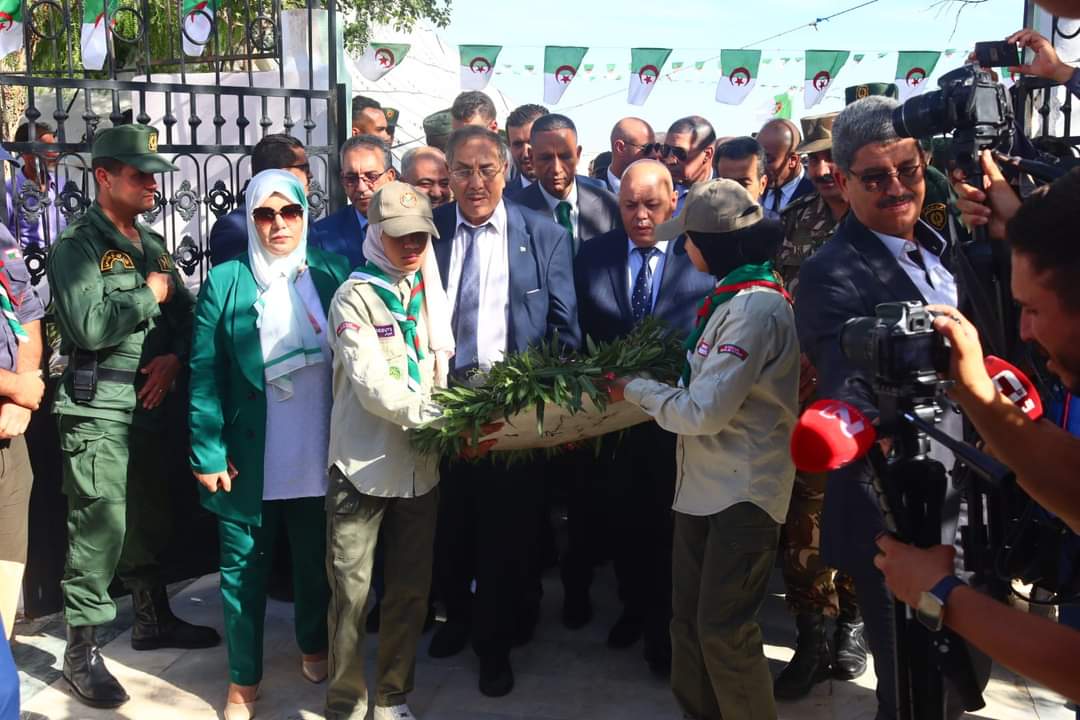 وزير المجاهدين وذوي الحقوق السيد العيد ربيڨة في زيارة عمل وتفقد لولاية باتنة