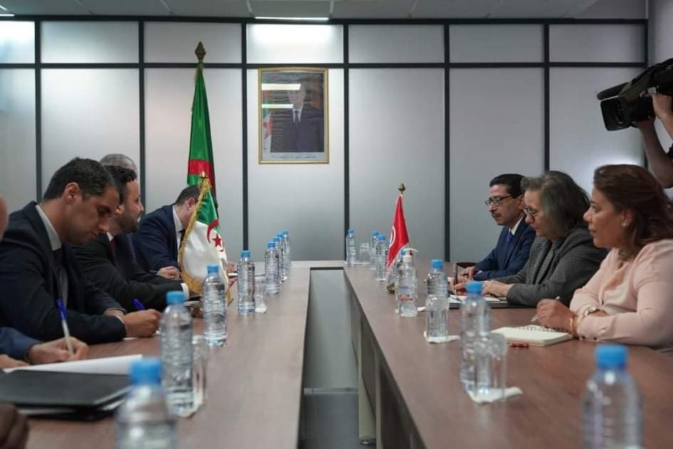 وزيرة الصناعة التونسية في ضيافة الوزير المنتدب المكلف بالمؤسسات المصغرة