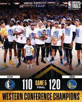 غولدن ستايت واريرز إلى نهائي NBA