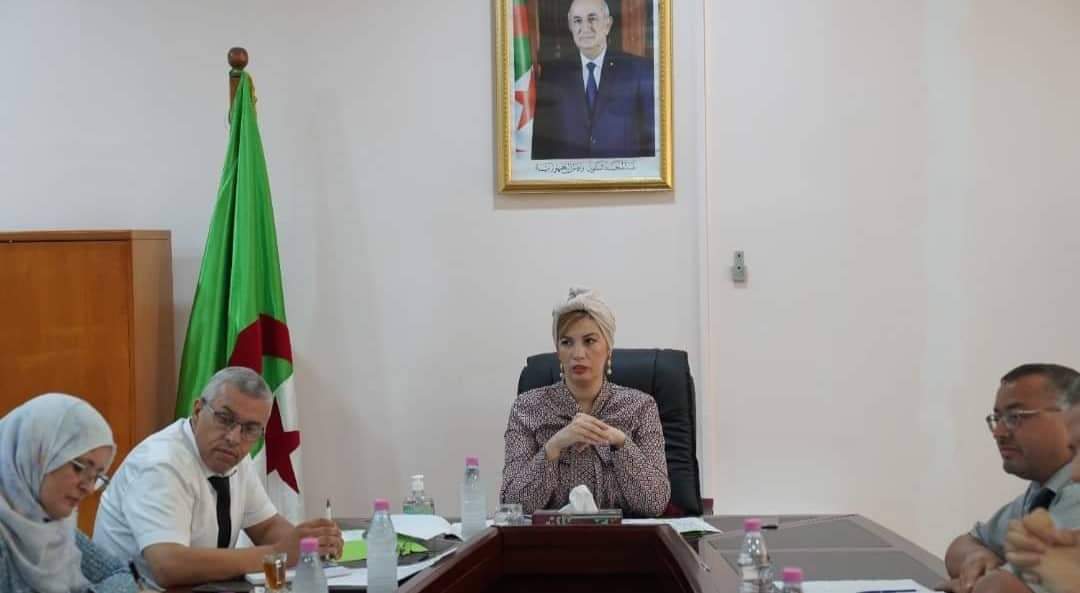 صورية مولوجي…تحرص لإنجاح الطبعة 16 لمهرجان جميلة الدولي لسنة 2022.